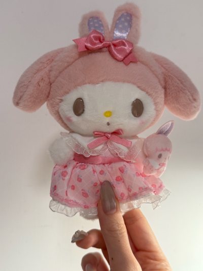 啊啊啊啊超级可爱的美乐蒂 脸超级萌 没想到可以在淘到这么可爱的宝宝 推荐大家一起来淘 很多好价等着大家