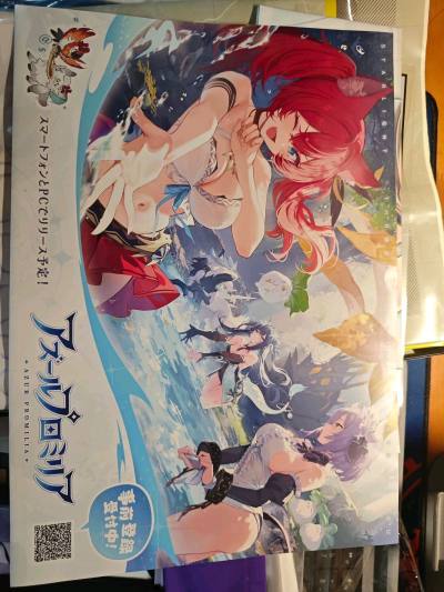 年末在挖煤姬切的tgs无料周边，含蓝色星原:旅遥和mresi的，有袋子和宣传单
感受非常好，加固打包很放心，周边基本完好无损，周边送到的很及时，平台服务很给力，还会继续使用