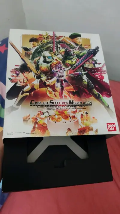 假面骑士铠武TTFC外传古列顿VS布拉弗，CSM锁种夏尔蒙套装蓝光限定版，NO.1战队五兽者DX战队戒指