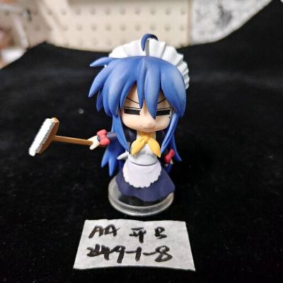 偶然间看见别人的晒图，觉得此款幸运星泉此方扫把女仆盒蛋非常可爱，在任意门上蹲守好多天总算是让我解锁了，还是选择的竹蜻蜓，无损安全下车了，非常感谢任意门，总能淘到好东西。