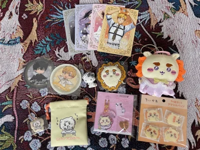 最近每周免手续费的券很适合切一些小东西^^ 被狮萨包围着很幸福。都是好价收来的所以非常满意。
第一次走竹蜻蜓Plus也非常顺利，比预计快，从支付运费到收到东西只花了18天。包税路线太合算了以后也会继续用的～