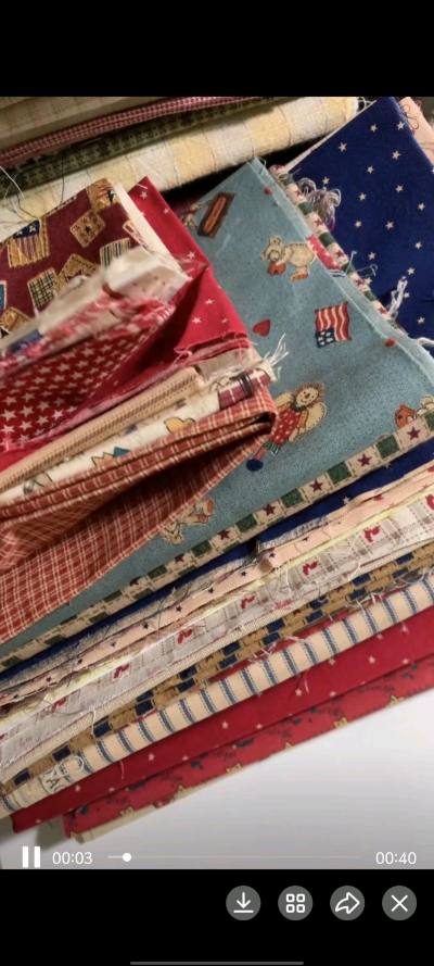 漂洋过海的乡村风布料,每一块都是心头好