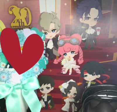 逆转裁判周年餐垫~~~萌萌Q版大集合_(:з」∠)_