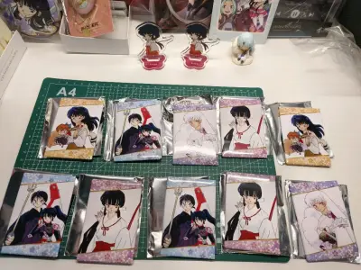 第一次用任意买功能，提交审核后很快就通过并发邮件通知，缴费后2小时内就在软件上显示买到了心仪的犬夜叉原画吧唧。任意买功能真的很棒！国际运费用了积分抵扣，只花了5r就把谷子运回国，非常便宜好用！包装也很完整，没有损伤。