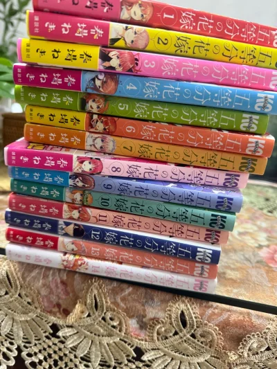 第一次切煤 五等分加东京复仇者 漫画与商家描述一致 品相很好包装也很好 从购买到到货一个用时18天发的EMS过海关也是非常顺利