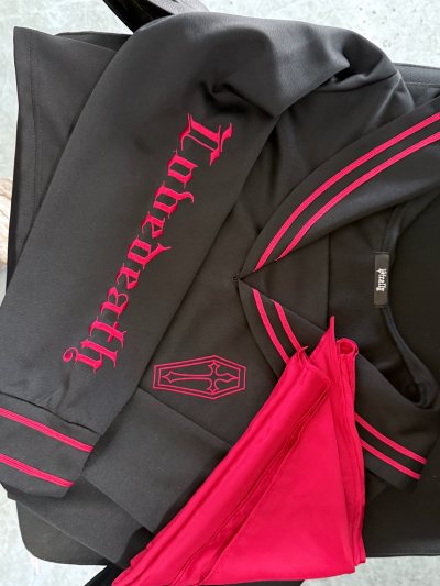 收到特别喜欢的水手服啦