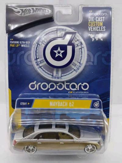 这款风火轮dropotaro系列迈巴赫62太惊艳了！金棕配色质感高级，Phat Lip轮毂细节拉满，绝版款包装完好，收藏把玩都超合适，太值了！