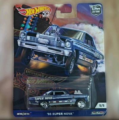 这款风火轮66款Super Nova太绝了！车身印花精细度拉满，胶胎质感超棒，50周年车文化系列做工扎实，卡面插画也超有氛围感，收藏价值直接拉满！