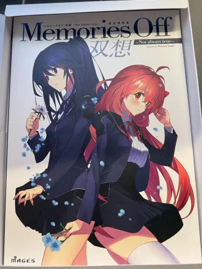 在挖煤姬上买了秋之回忆双想的限定版，成色很新，挖煤姬的包装也很给力，到手没有磕碰破损，物流走的竹蜻蜓，没到50没有税。竹蜻蜓价格很便宜