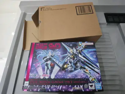 双层气泡包装，严实无破损，竹蜻蜓路线除了时间久一些可以说是物美价廉，比较适合我这种体积不大的模型党，联名款的强袭自由还是挺养眼的。