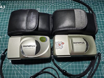 淘了两台心心念念的奥林巴斯u1zoom，到手都是好的！105那台外观有点掉漆，到手后用贴纸遮了一下就很完美了哈哈哈，两台到手包装的都很结实，而且速度也很快，没有受到磕碰，真是太好了！！