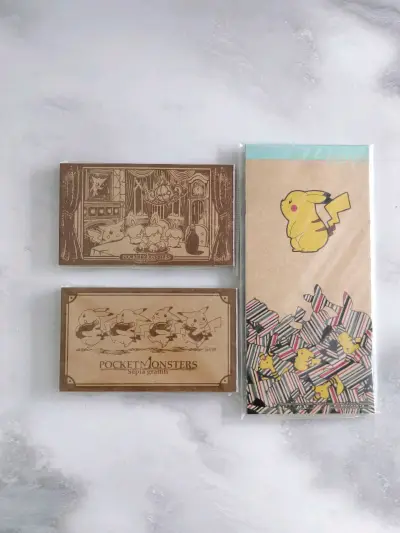 感谢挖煤姬让我顺利以好价买到了国内买不到的宝可梦古早文件夹，这次包裹里面文件夹等纸制品比较多，但挖煤姬打包得很结实，东西到手后一点没损坏，非常满意!