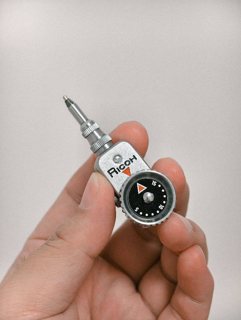 任意门淘回来的理光机械定时自拍器，好玩