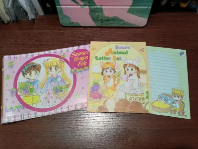 好价收到了超多可爱的古早少女漫附录 太幸福了！！包装严实，到手丝滑，挖煤姬的购物服务一如既往的好，会继续多多采购～