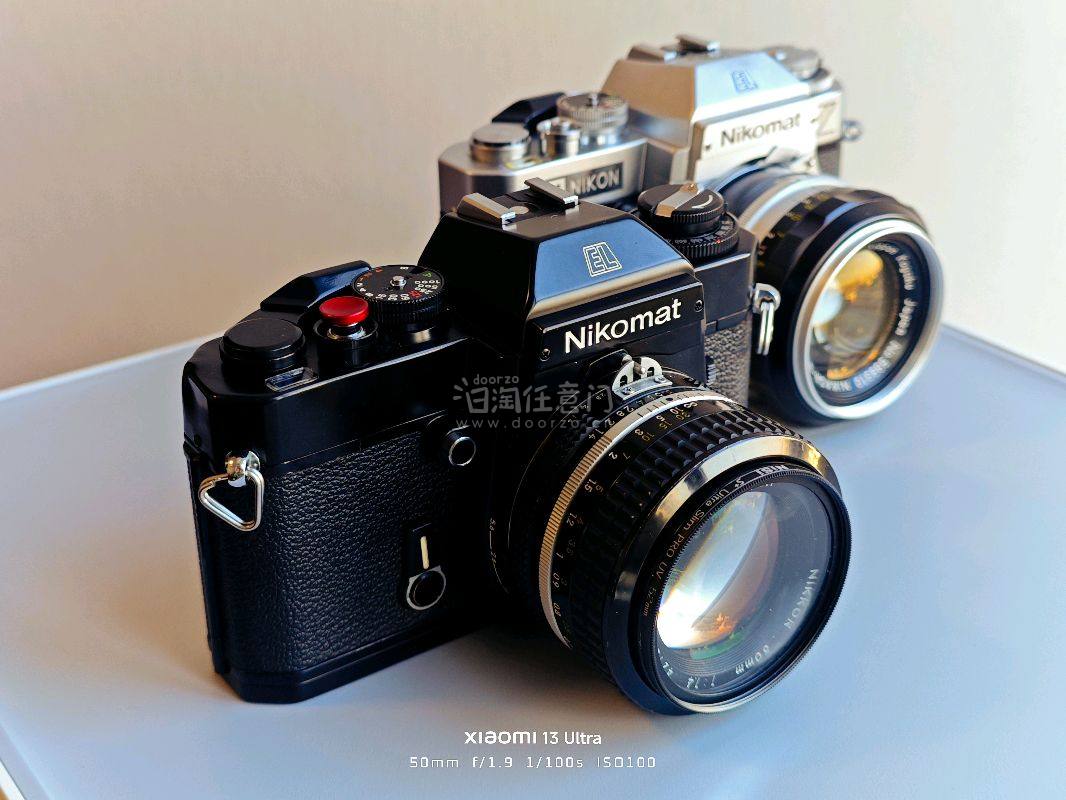 外表轻微磕碰的全黑尼康马特EL+尼康ai 50mm  f1.4
算上关税和运费一共637人民币，按二手市场价格这个镜头就要600，这个成色和功能的EL要300+，血赚，物流也很快，经过挖煤姬验货后感觉也会放心很多，很好的购物体验，下次再来！