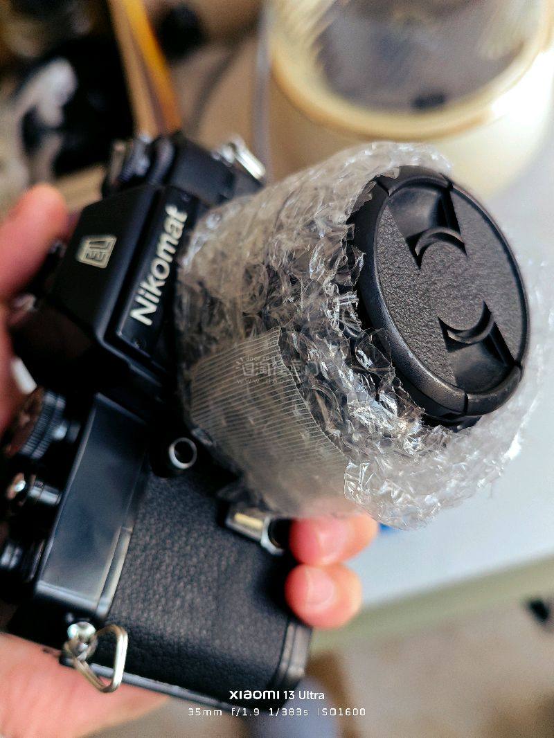 外表轻微磕碰的全黑尼康马特EL+尼康ai 50mm  f1.4
算上关税和运费一共637人民币，按二手市场价格这个镜头就要600，这个成色和功能的EL要300+，血赚，物流也很快，经过挖煤姬验货后感觉也会放心很多，很好的购物体验，下次再来！