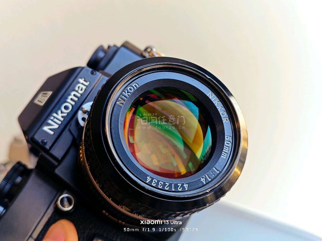 外表轻微磕碰的全黑尼康马特EL+尼康ai 50mm  f1.4
算上关税和运费一共637人民币，按二手市场价格这个镜头就要600，这个成色和功能的EL要300+，血赚，物流也很快，经过挖煤姬验货后感觉也会放心很多，很好的购物体验，下次再来！