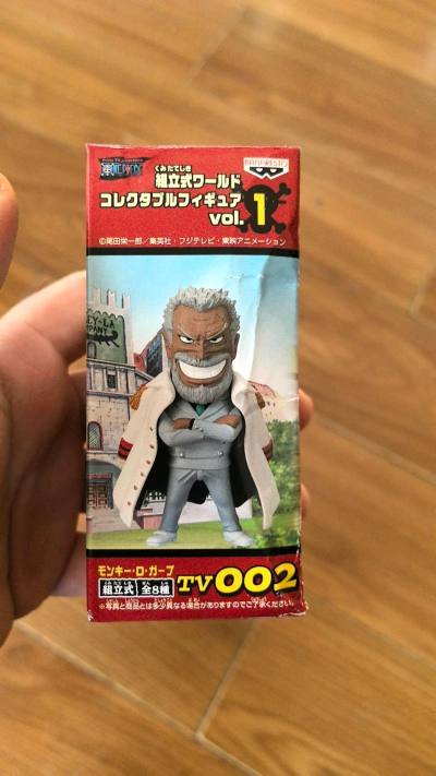 淘了一些wcf老货，非常不错，不过tv1 的卡普运损盒压了，心痛啊，还有几个wcf还好，白胡子也不错