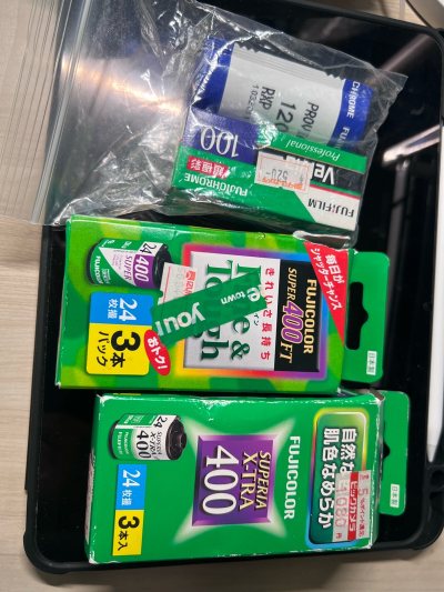 挖煤姬收获绝版胶卷和闪光灯