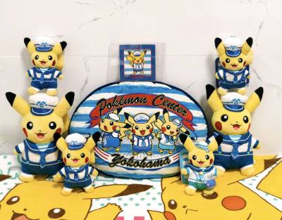 非常感谢挖煤姬让我买到了不止一个，而是三个横滨水手服皮卡丘（这是我的梦情之一），而且有一半是好价买到，包税路线竹蜻蜓打包结实，毛绒毫无损坏，满意！