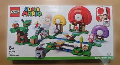 乐高71368 奇诺比奥寻宝积木，马里奥系列扩展关卡，可以和三个入门套感应。奇诺比奥这款目前是马里奥系列中性价比比较高的，场景也很丰富