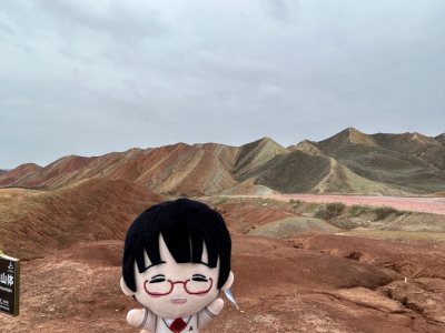 娃娃特别可爱。物流也很快。很满意。很高兴这么快收到产品。总体来说是一次很愉快的购物体验。图片位于张掖丹霞景区拍摄。