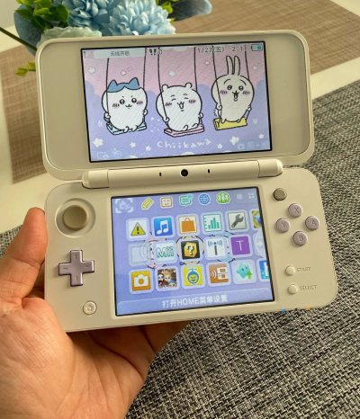 差不多记录一下，打算毕业了！
新大二箱说全95，到手肉眼看完全就是崭新啊啊啊啊，屏幕感觉比3ds舒服很多，又比老小二屏幕大。肩键太美了