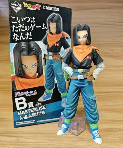 看龙珠的时候就很喜欢人造人的角色创作，终于让我集合齐全了，一番赏出的人造人形象真的很好看，做的很细致，18号的魅力，17号的帅气，都很还原动漫里的造型！太帅了！太爱了！