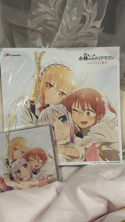 一开始用的别的平台，因为被手续费劝退了，但是最近发的免手续费券真的超级多哇，关键是讲价也无敌方便啊 所以大部分都是好价拼拼的，切了一套龙妹抖的ost+特典大卡片和其他纸片，快递超级大一个哇，但是走的竹蜻蜓线出乎意料的便宜...比别的app便宜了好几十...别的国际动...