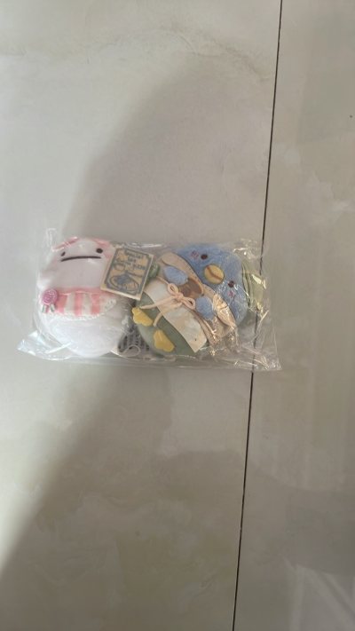 选择了EMS运回 积分抵扣以后非常划算 从合单到收货只等了半个月 纸箱里填充了气泡膜 买到了心心念念的角落生物们