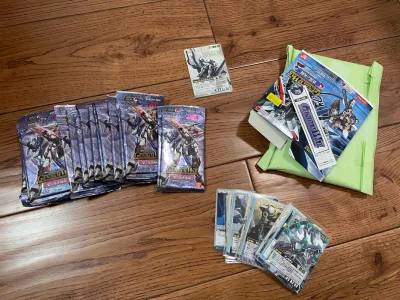 经过大半个月的等待终于到了，现在速度时快时慢的，可能和海关清关过程有关，这次买了一堆卡包，看看能不能开出想要的卡


