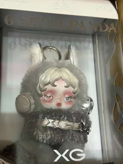 第一次用挖煤姬，买了泡泡玛特skullpanda日本限定xg~之前一直找不到代购，只能靠自己来了~价格也是一路下跌，利好玩家。虽然也是高价入了，但是品相很好！又切了好几个嘿嘿嘿



