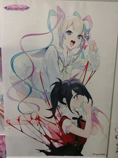 这次切煤真的挖到宝了！蹲了超久的超天酱NS特典挂画，叠上挖煤姬的券最终以超划算的价格拿下，物流包装塞了超多泡沫纸，挂画卷得整整齐齐，一点折痕都没有，状态超好！！！这次切煤体验直接封神，古早谷能收到这么好的品相真的太幸福了！！！