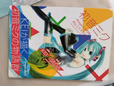 刚从挖煤姬海淘的初音未来公式设定集到手了！漂洋过海两周，等待超值得。厚重一本，印刷精美到窒息，满载官方画作、详细设定和访谈。轻轻翻页都带着油墨香，仿佛能触摸到创作团队的每一份用心。这不仅是一本书，更是通往那个葱色世界的珍藏门票。推荐所有骑士们入手！