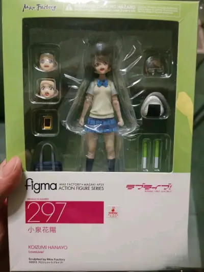 又完成了一单挖煤姬海淘，这次购买的是figma lovelive系列的小泉花阳，物流迅速，服务满意，八角尖尖，无盒损，很不错，非常满意的一次挖煤姬海淘