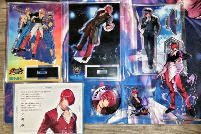 (*๓´╰╯`๓)♡挖煤姬之前切的一批谷又到啦！
安全到家，非常开心，庵的美貌是我永远看不够的，此男超级无敌帅又超级无敌萌——
我永远喜欢八神庵啊啊啊啊啊，也感恩挖煤姬让我吃到了很多yagami谷……幸福升天！
超开心^^