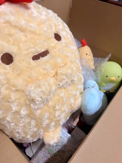 切了一箱子角落生物萌物好幸福～外箱完好无破损，内容物也很好没有损坏，而且比我预计到的要快哦，不到一个月收到了，我还要继续使用挖煤姬哇咔咔咔