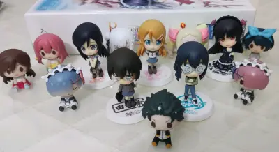 这次入手的是系列盒蛋和罚抄hf游戏。盒蛋里从零开始的异世界包括，租借女友和俺妹等作品的人物角色，拍下的价格意外的低，算是捡了个漏。这次使用了竹蜻蜓专线，对于小重量物品来说性价比很高，收到手完好无损。