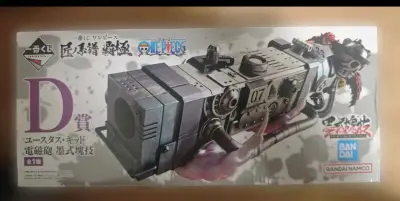 全新日版万代金猫贴，海贼王一番赏！匠之系谱，基德手办。基德的手办并不多，尤其是这种券形态的，一番赏匠系图谱这套最棒。