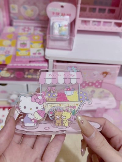 又买到了喜欢的花小兔