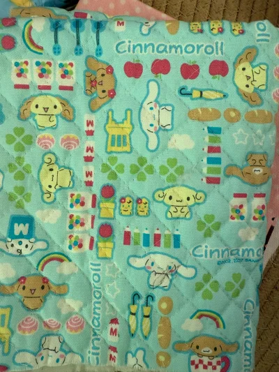 这次买到了巨好看的男孩女孩的布料真的太幸福了，是一块比我年纪都要大的布料，真的太神奇了，太喜欢了，开心呀