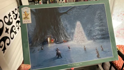 真的是太好看了。挺遗憾的。去年年底才开始入拼图的坑，才发现这个系列的拼图，现在价格巅的可怕。但是还是快乐的。这个系列我总算收集齐了