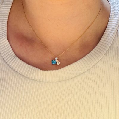 Star Jewelry三石项链