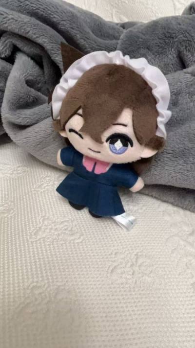 哇，可爱的兰酱终于到了，今天一天都在等待，从买到手到拿到，一直抱着期待能快点到货的心情，终于拿到了这个女仆毛利兰，小兰是我在看名侦探柯南这部剧里最喜欢的角色了，新年的第一个毛绒，快递也非常的便宜优惠，速度也很快，以后还会继续在挖煤姬购入的！！