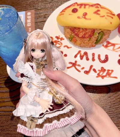 月兔美海这款娃娃的设定是是“月兔疗愈花园”的居民，是一位温柔、擅长园艺和花草茶的女孩。形象以柔和颜色为主，非常清新可爱。
身高约22厘米，关节可动，可以搭配丰富的官方面部表情、头发、手型和专属服装。