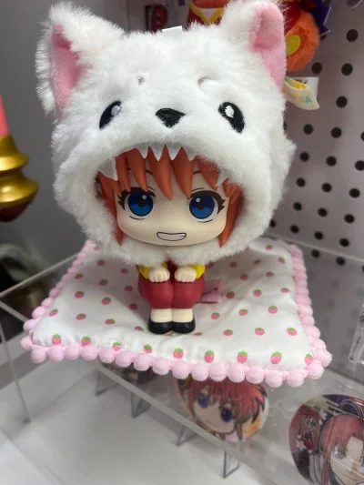 收到啦，神乐宝宝超级卡哇伊，嘻嘻嘻，这次感觉快递比平时慢了些，但是也算是安全到达了，没有磕碰，悟饭也到了也没问题，下次还会继续购物！