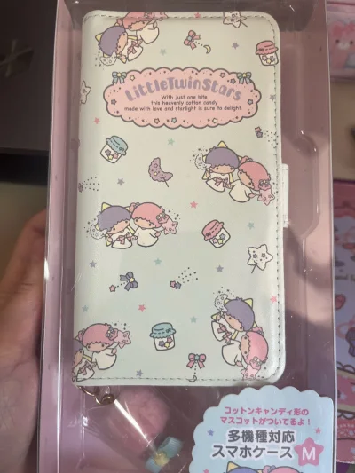 这次买了双子星手机壳，和啵啵兔的一些杂物，收到箱子包装很好，物流也很快速，价格也有优惠，总的来说体验感不错