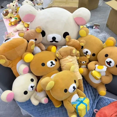 等了一个月终于到了！很激动，这是第一次海淘，一直忐忑不安，收到手和商品页面一样的！很激动！熊熊们状态都很好！希望下次海淘的也顺利呀