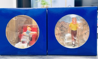 个人非常喜欢丁丁历险记，大概有20年了。从小接触了动画后，就被丁丁爱冒险的精神吸引住了。手办模型做的非常精致，细节处理的很好很还原