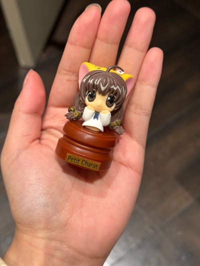 非常萌的小斑子，使我旋转，这个国内平台上没有人出，还好有挖煤姬，煤炉自己切还是太难了，合单运费跟单独运差不多，买小东西特别合算